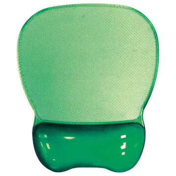 Aidata, Crystal Gel Mouse Pad Wrist Rest, Green