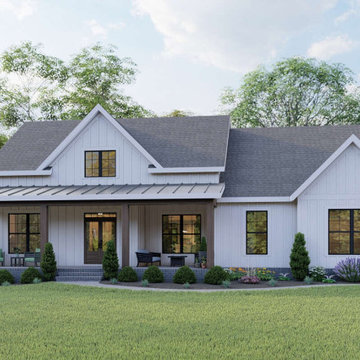 Modern Farmhouse Plan 009-00294 (Exclusive)
