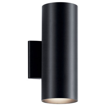 Kichler 2 Light Outdoor Wall Sconce in Black