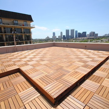 IPE Wood Deck Tiles
