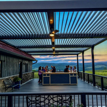 Louvered Pergolas & Motorized Screens