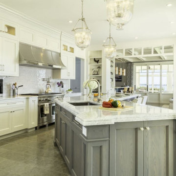 Traditional White Kitchen