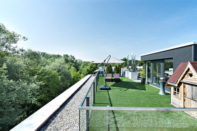 Photo of a contemporary home in Munich.
