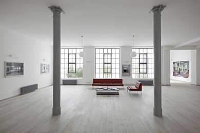 Urban living room photo in Other