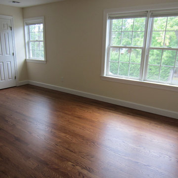 Westhampton - Red Oak stained Early American and Bona Traffic HD poly