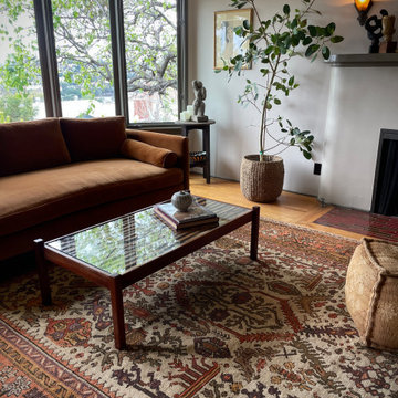Styled Photos of Antique Rugs in Client Homes