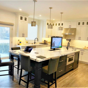 Kitchen with Pop-Up TV