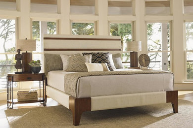 Inspiration for a modern bedroom remodel in Miami