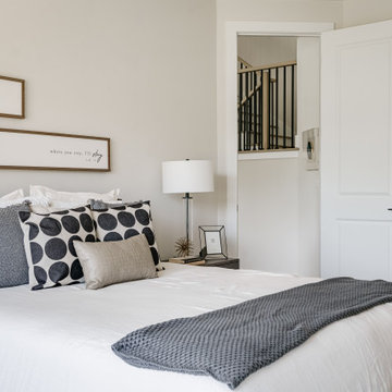 Moody Neutrals with Mix of Modern & Rustic Elements