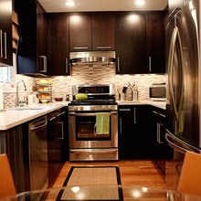 Contemporary Philadelphia Rowhouse Kitchen