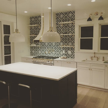 encaustic cement tiles alhambra & cigar shop rocking out in luxury home remodel