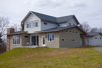 Example of a trendy exterior home design in Other