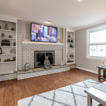 Amazing Kitchen and Living Room Makeover in Great Falls VA