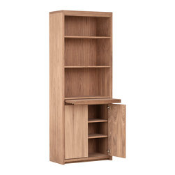 Thompson Bookcase with Pullout Tray - Storage And Organization