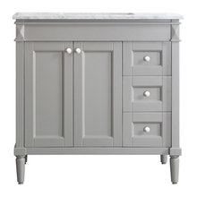 36 Inch Grey Bathroom Vanity