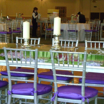 Lucite table cover / topper