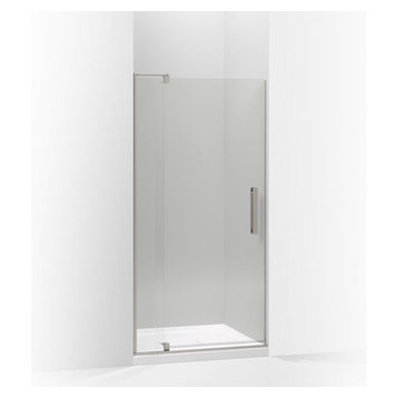 Kohler Revel Pivot Shower Door, 70"H X 31-1/8 - 36"W, Anodized Brushed Nickel