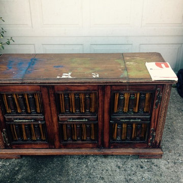 Upcycled Tv Stand