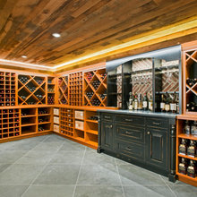 Basement cellar