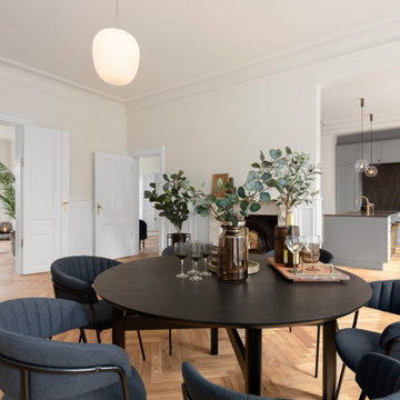 Komplet indretning af villa på Østerbro