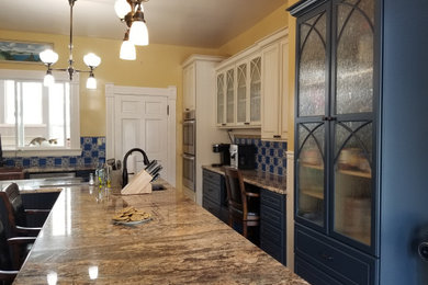 Inspiration for a victorian kitchen remodel in Other