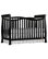Dream On Me Violet 7-in-1 Convertible Life Style Crib, Black