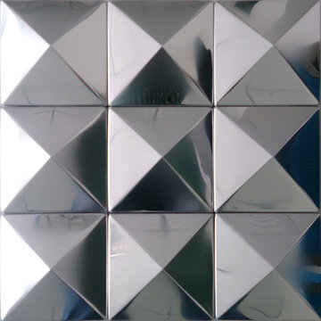 Interior Decor--Metal tiles