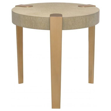 Round Oak Side Table | Eichholtz Oxnard