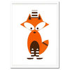 Mr Fox Art Print, Frame Not Included, 8x10