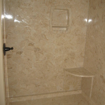 Cultured Marble Tub to shower conversion