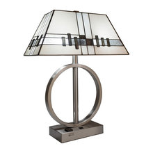 Office Lamp Behind Monitor