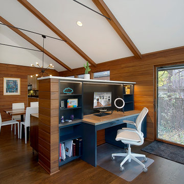 Office Niche in Family Room