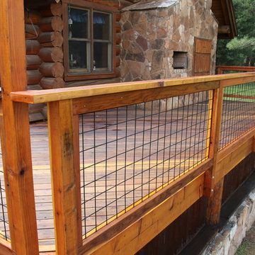 Log Cabin Deck