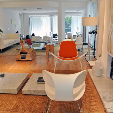 By J Design Group – Living room – Family room - Miami Interior Designers – Moder