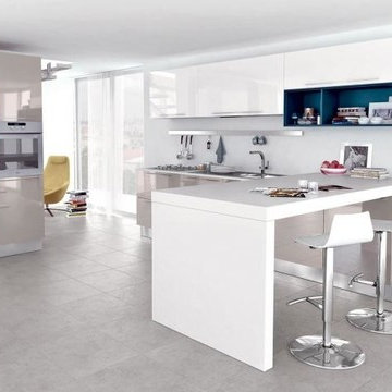 Modern Italian Custom Made Kitchens by LUBE