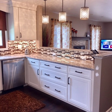 Schuler Cabinetry - Lisbon Door in White Chocolate- Designer Rita Andrianopoulos