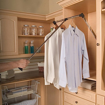 Pull-down Hanging Rod