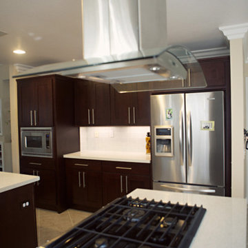 Beech Espresso Cabinets