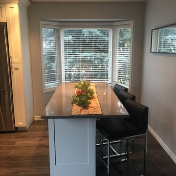 Kitchen Renovation - Island & Bay Window
