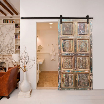 Rustic Vintage  Barn Door Panel