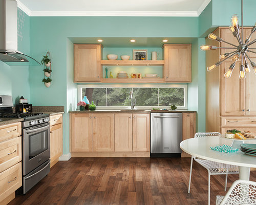 Natural Maple Kitchen | Houzz