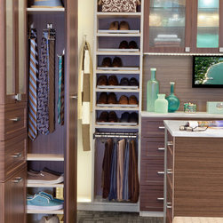 Pull-out Accessory Cabinet - Closet Organizers