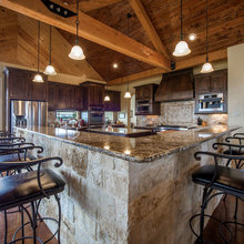 kitchen cabinets and counters