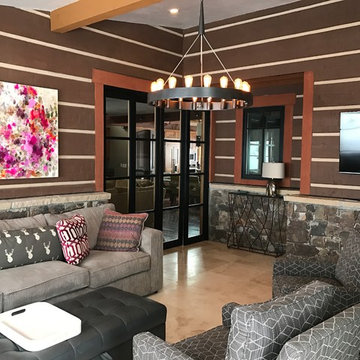 Relax in the former patio
