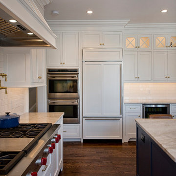 Stunning Blue and White Kitchen Transformation