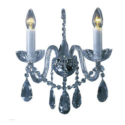 Inviting Home Inc. - Bohemian Crystal Sconce, Premium Crystal - Wall Sconces