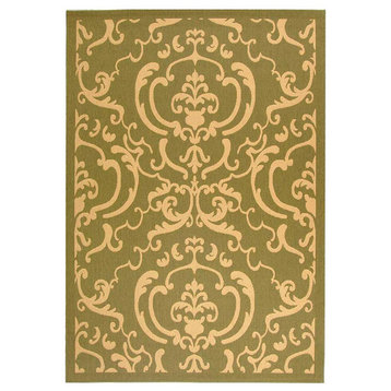 Safavieh Courtyard cy2663-1e06 Olive, Natural Area Rug