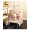 Steel Wire Pull Out Hamper for Vanity/Closet Applications, 14.75"