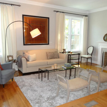 Uptown Townhouse: Living Room/Greatroom
