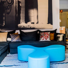 blue home